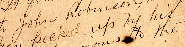 letter to john robinson