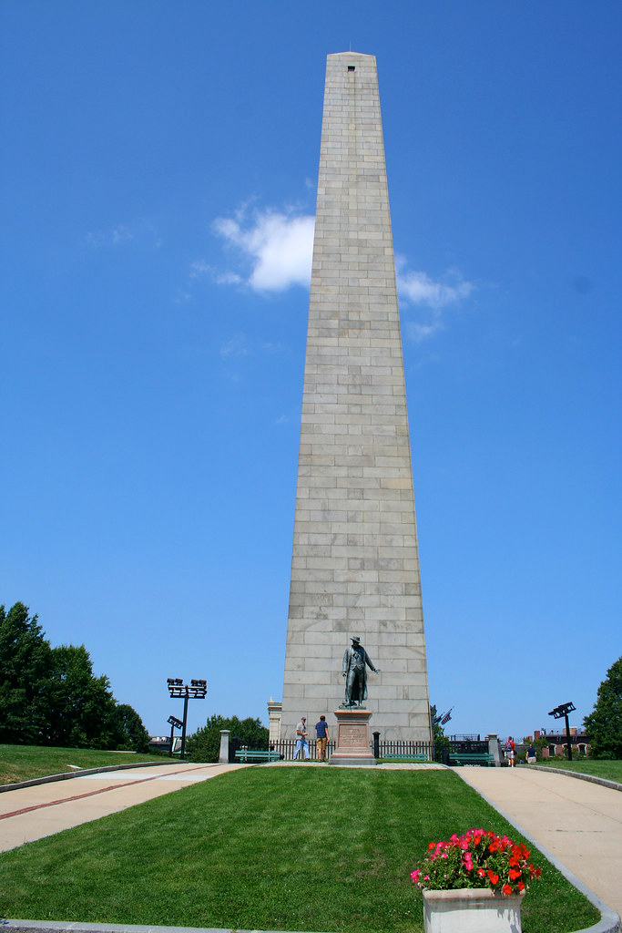 Bunker Hill Monument in Boston