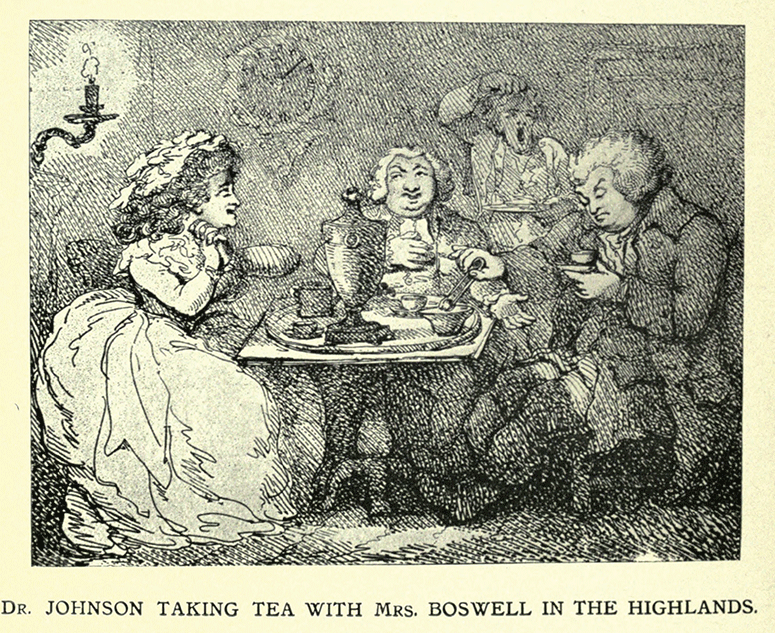 Samuel Johnson at Tea