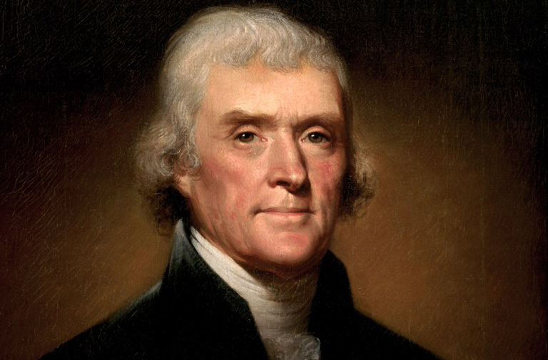 Portrait of Thomas Jefferson by Rembrandt