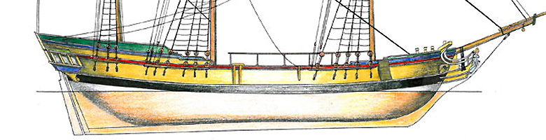 Rendering of the Eleanor ship