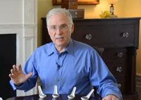 Screenshot of Bruce Richardson in his tea talking video series