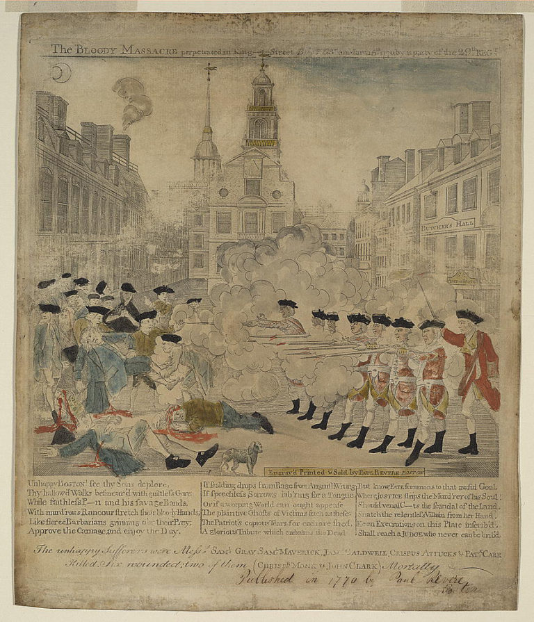 Paul Revere's Boston Massacre