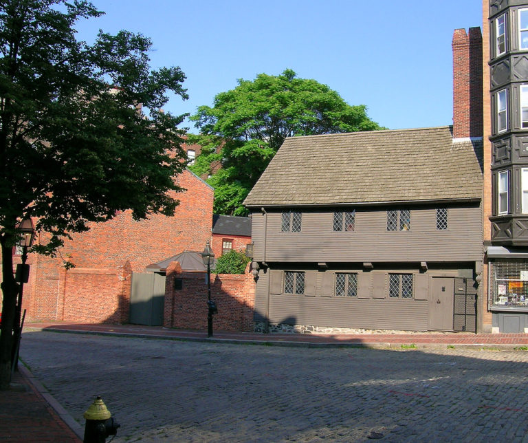Paul Revere's house in Boston