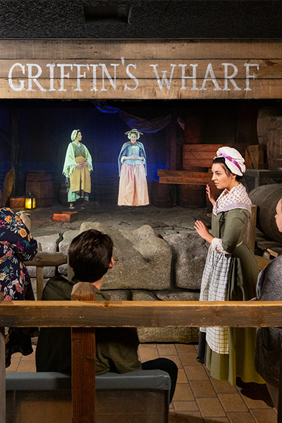 griffins wharf at the boston tea party ships and museum